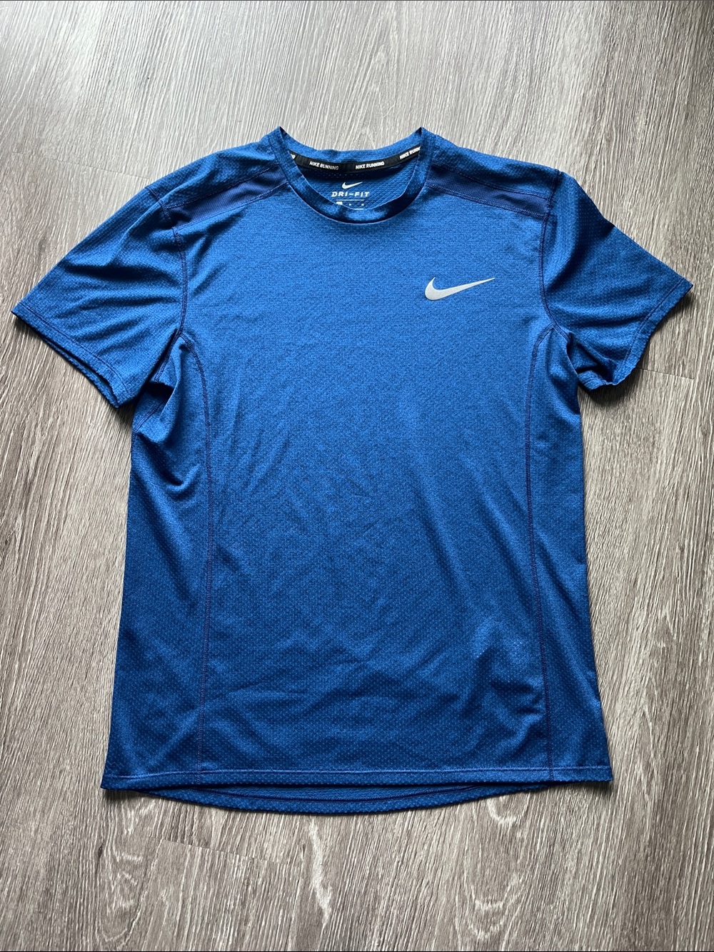 Nike Blue Short-Sleeve Dri-FIT Athletic Tee